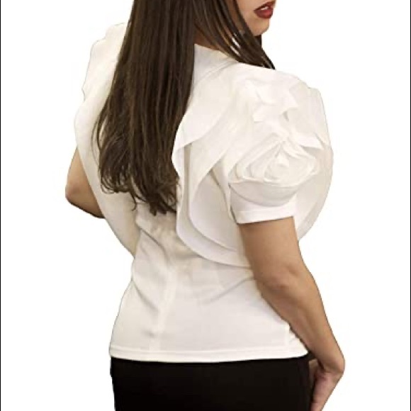 Rose detailed top - Picture 6 of 6